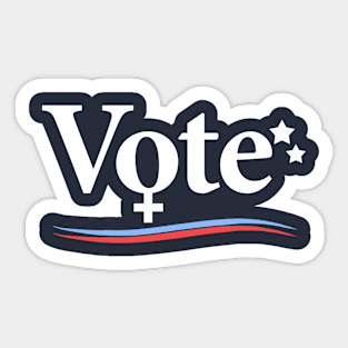 Vote for Women Sticker